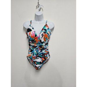 Magicsuit Turquoise Shangrila Heidi Mio One-Piece Size 10